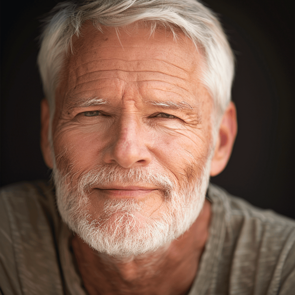 Experienced professional providing client testimonial with confident and trustworthy expression