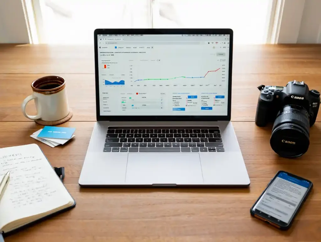 Website analytics and content strategy for Texas businesses showing Digital Meshworks SEO optimization solutions