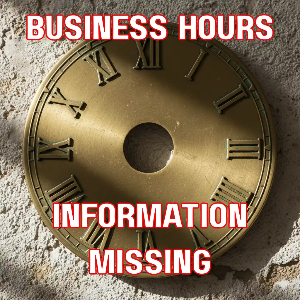 Business hours information missing from Google Business Profile