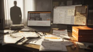 Digital marketing automation workspace for Texas business owners showing Digital Meshworks time management solutions