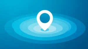 Location pin signal visualization showing Google Business Profile service area optimization for Texas service contractors