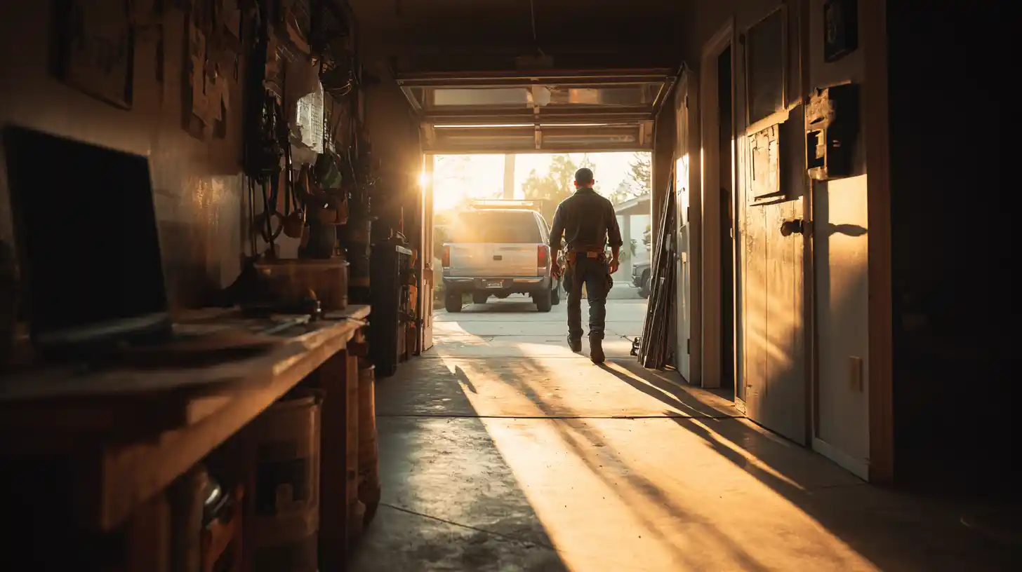 Service contractors working in the field vs office work time management